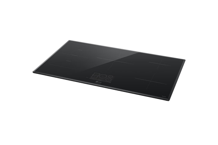 LG Plaque de cuisson à induction de 36 po avec 5 brûleurs et zone de cuisson Flex de LG STUDIO, CBIS3618BE