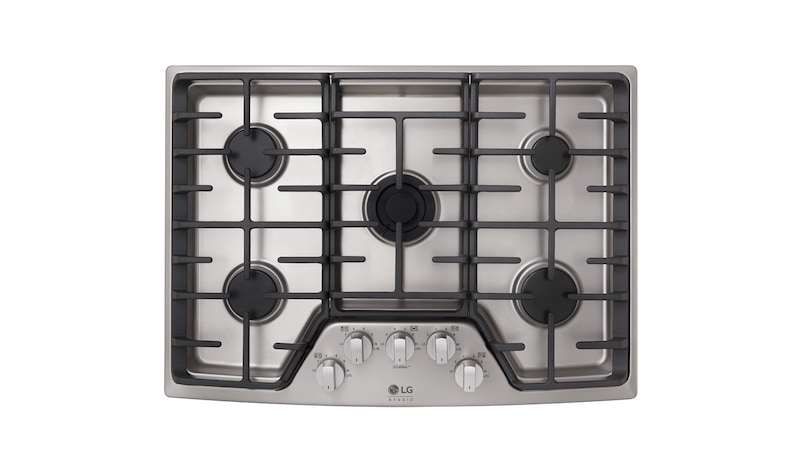 LG Surface de cuisson STUDIO au gaz de 30 po de LG, LSCG307ST