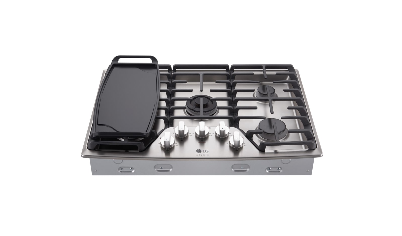 LG Surface de cuisson STUDIO au gaz de 30 po de LG, LSCG307ST