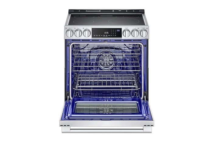 LG Cuisinière électrique encastrable de 6,3 pi³ avec les technologies InstaView<sup>MD</sup>, ProBake Convection<sup>MD</sup> et Air Fry de LG STUDIO, LSES6338F