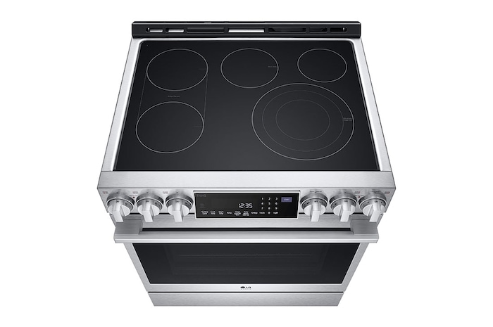 LG Cuisinière électrique encastrable de 6,3 pi³ avec les technologies InstaView<sup>MD</sup>, ProBake Convection<sup>MD</sup> et Air Fry de LG STUDIO, LSES6338F