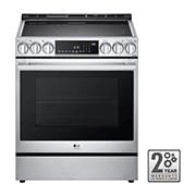 LG Cuisinière électrique encastrable de 6,3 pi³ avec les technologies InstaView<sup>MD</sup>, ProBake Convection<sup>MD</sup> et Air Fry de LG STUDIO, LSES6338F