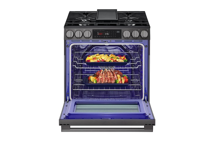 Front open with food