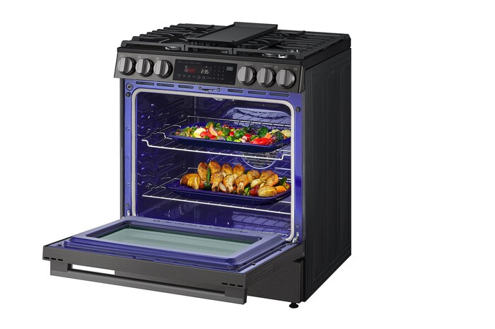 Right open with food