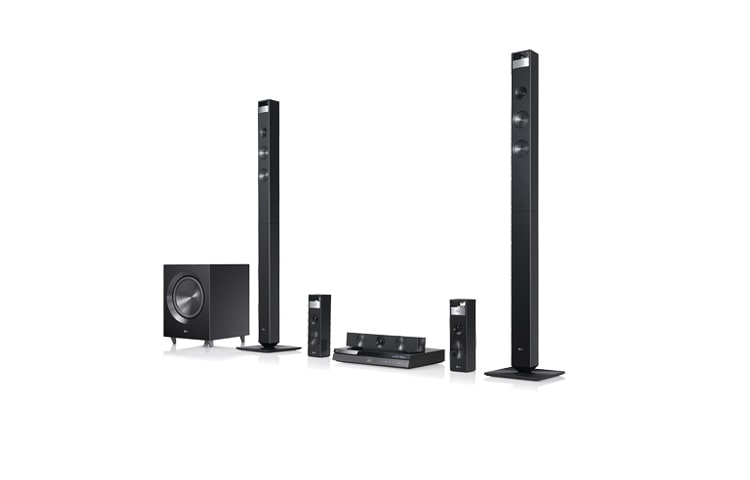 Vue avant de Système de cinéma maison LG 1080 W | 9.1 canaux | Son 3D | Smart Share | 2 entrées HDMI BH9420Pw