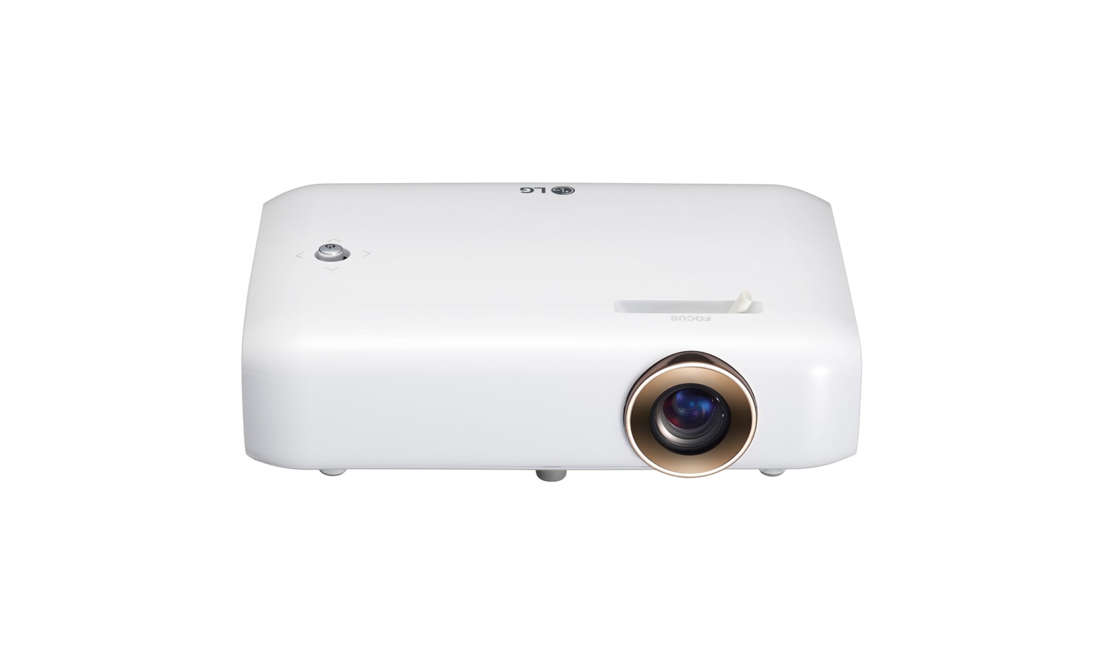 LG Projecteur DEL Minibeam avec pile intégrée, sortie du son Bluetooth et fonction de partage d’écran, PH550