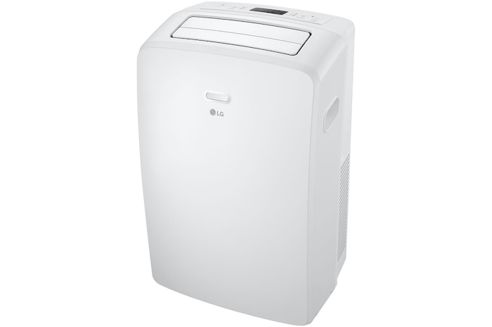 Vue oblique droite d’un climatiseur portatif de LG