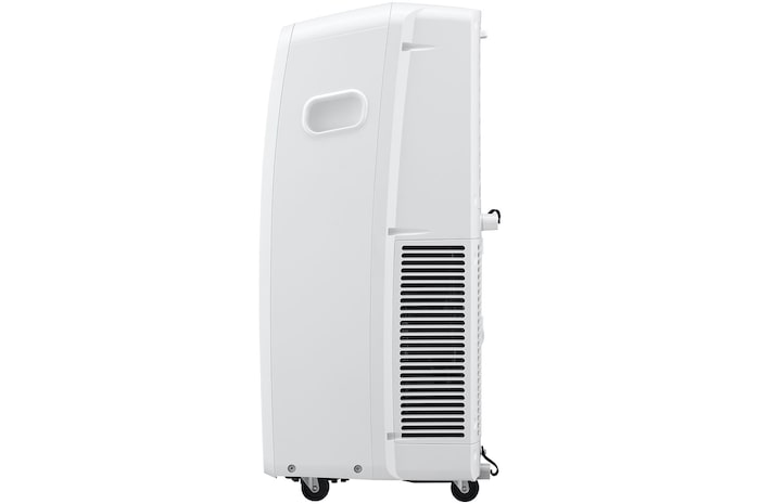 Vue latérale droite du climatiseur portatif de LG