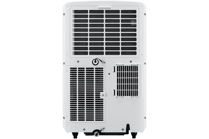 Vue arrière du climatiseur portatif de LG