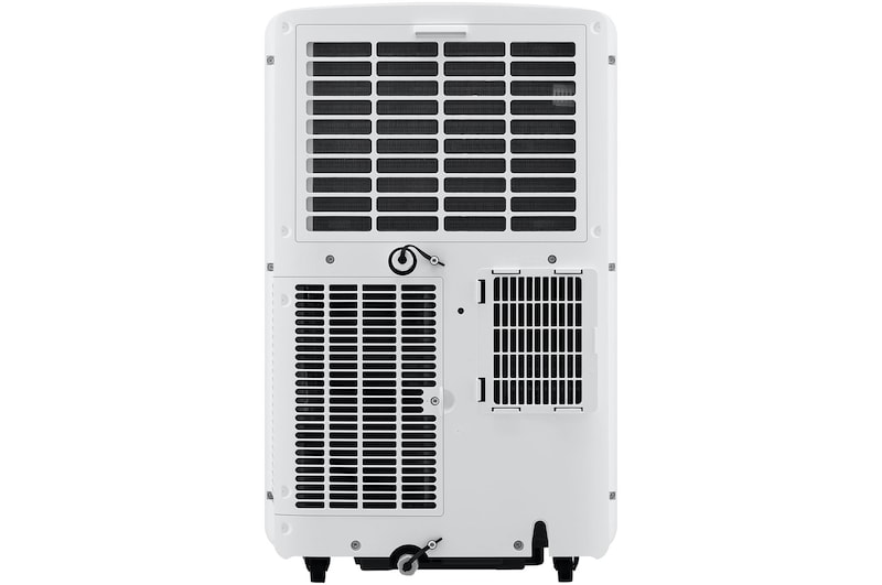 Vue arrière du climatiseur portatif de LG