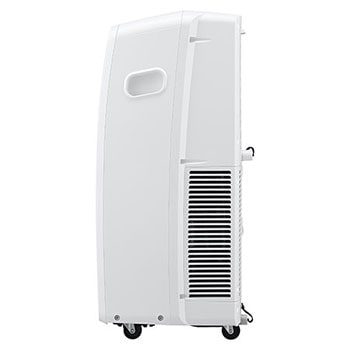 Vue latérale droite du climatiseur portatif de LG
