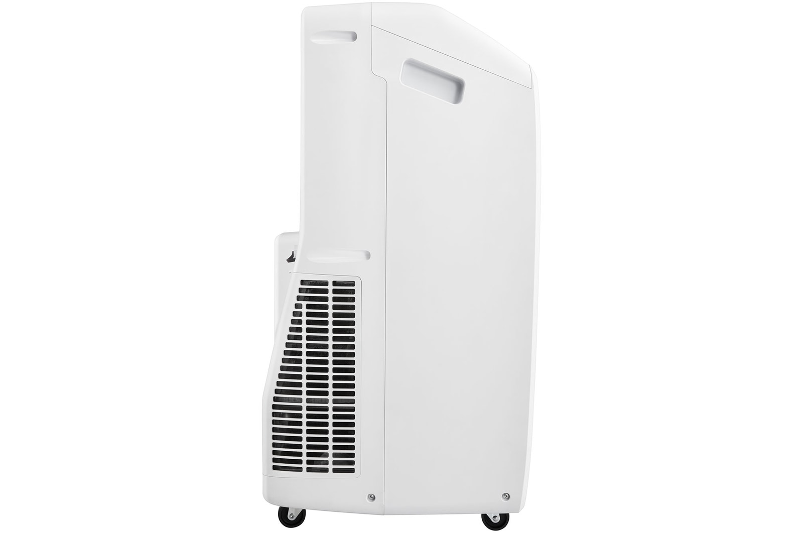 Vue latérale droite du climatiseur portatif de LG