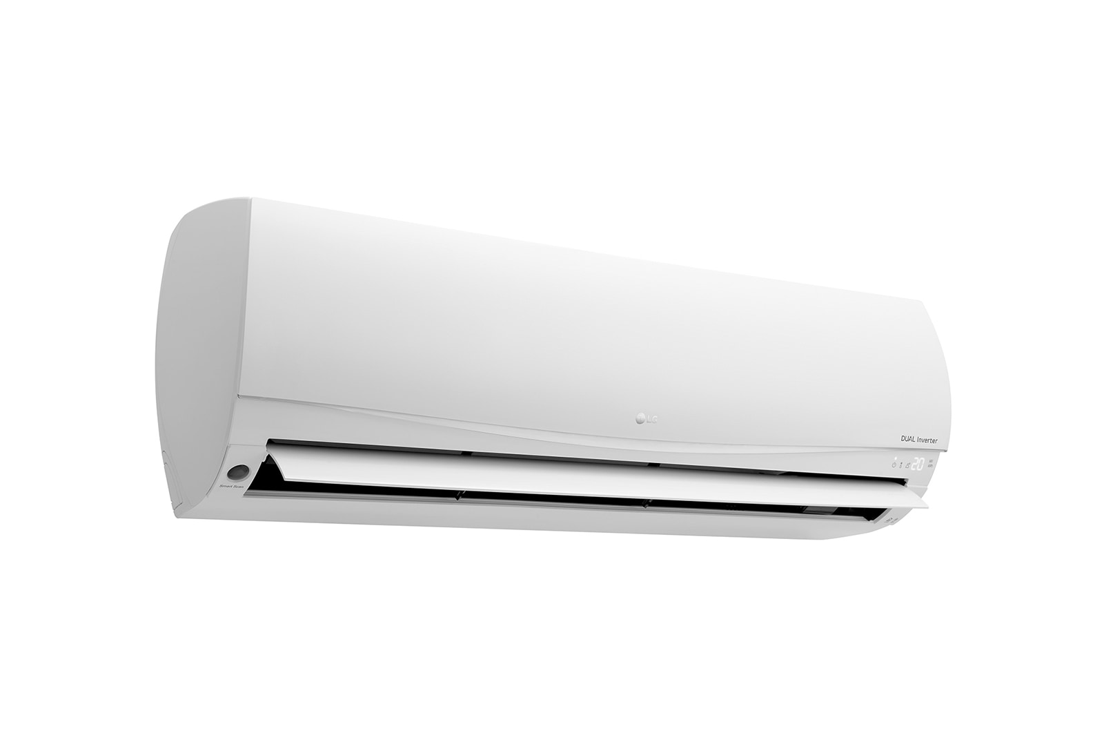 LG Climatiseur DUALCOOL PRESTIGE ThinQ de 15 000 BTU, fonctionnement hyper chauffage à -30 °C, LAN150HYV2