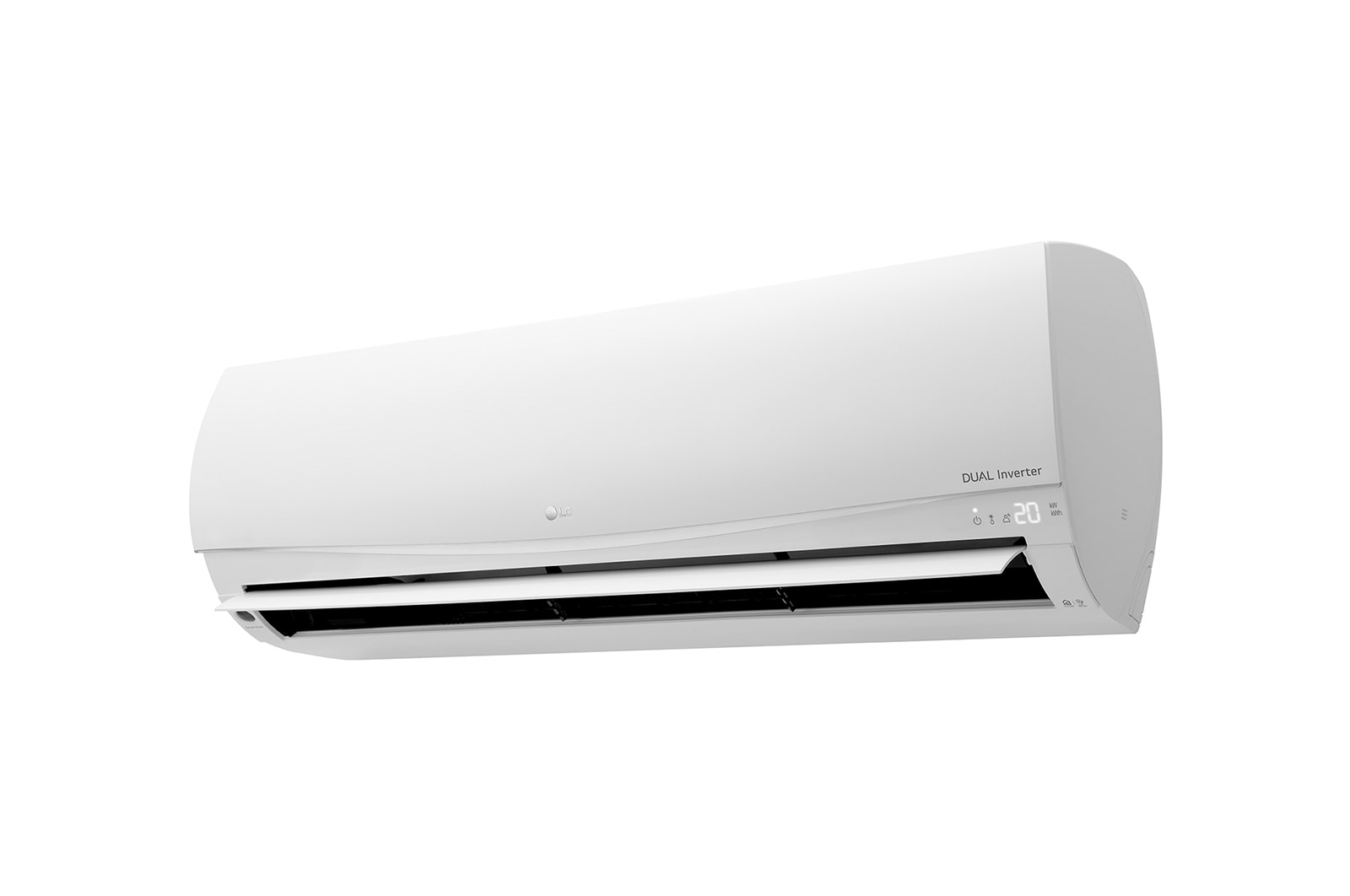 LG Climatiseur DUALCOOL PRESTIGE ThinQ de 15 000 BTU, fonctionnement hyper chauffage à -30 °C, LAN150HYV2
