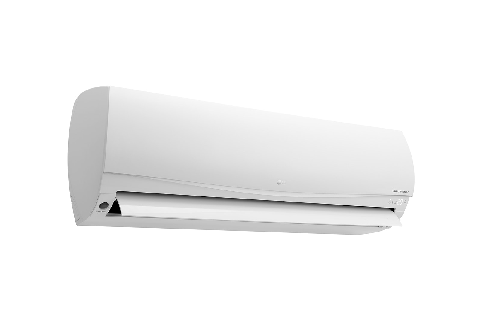 LG Climatiseur DUALCOOL PRESTIGE ThinQ de 15 000 BTU, fonctionnement hyper chauffage à -30 °C, LAN150HYV2