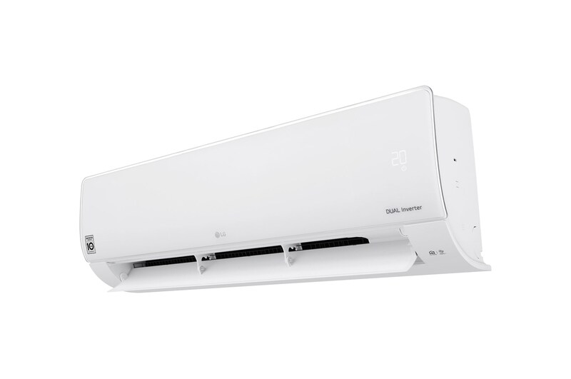 LG Climatiseur DUALCOOL PRESTIGE ThinQ de 15 000 BTU, fonctionnement hyper chauffage à -25 °C, LAN150HYV3