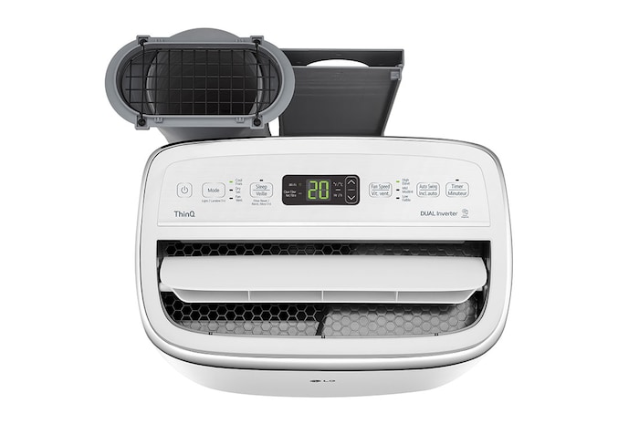 LG Climatiseur portable intelligent de 14 000 BTU SACC avec Wi-Fi et technologie à double onduleur, LP1419IVSM