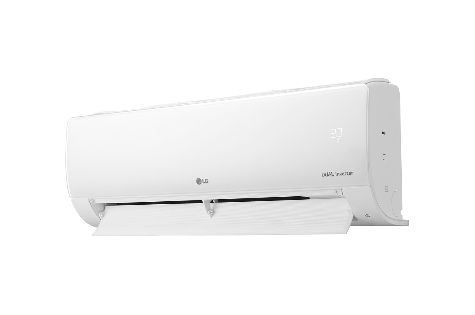 LG Climatiseur DUALCOOL ThinQ de 12 000 BTU, chauffage, double onduleur, LSN120HSV5