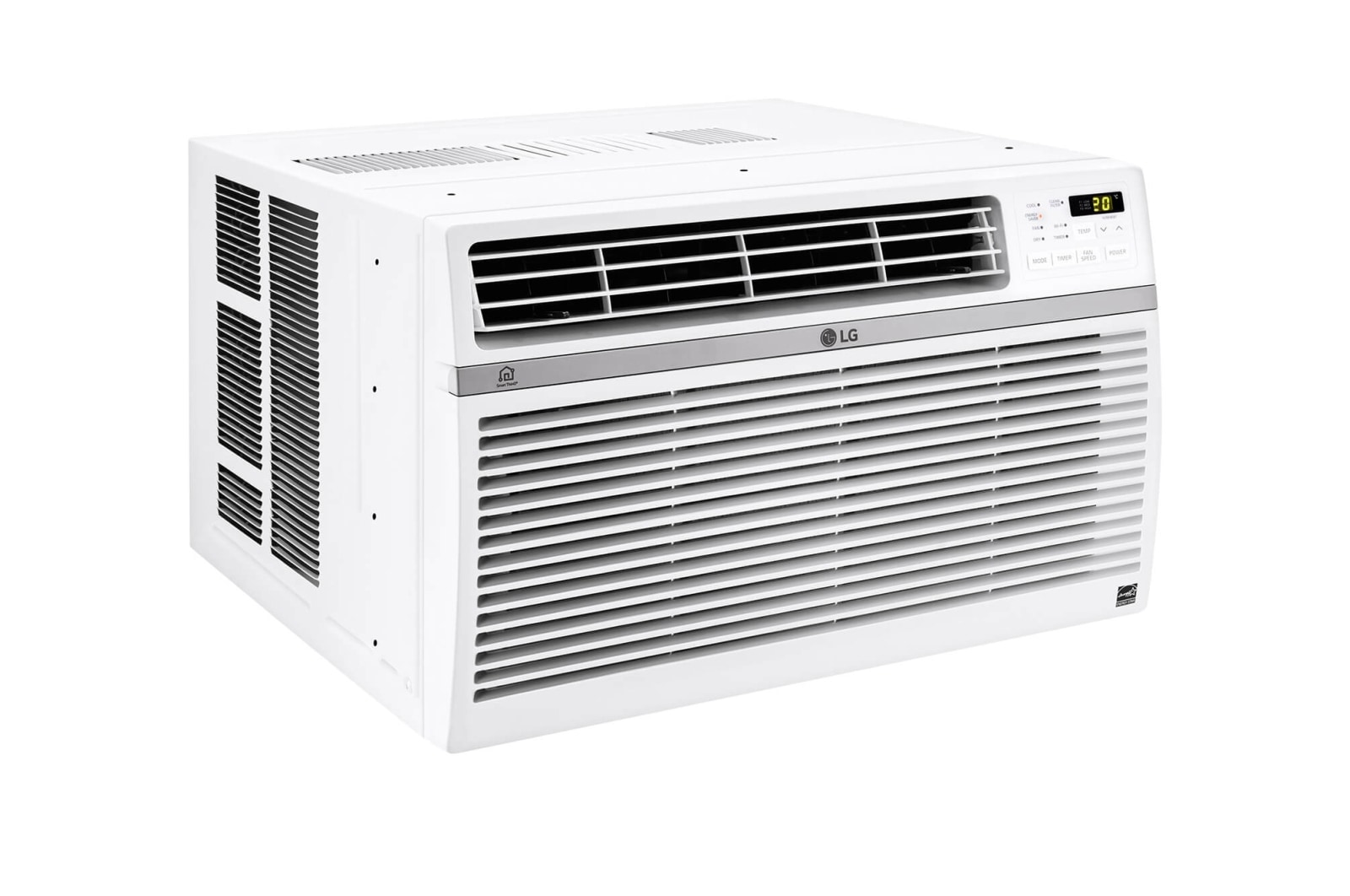 LG Climatiseur de fenêtre intelligent de 8 000 BTU avec Wi-Fi, LW8017ERSM