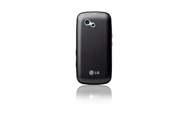 LG Rumour Plus | Clavier QWERTY élégant coulissant à 4 rangées, appareil photo de 2,0 Mp, haut parleur, Prise de 3,5 mm pour casque d’écoute, Lecteur de musique avec affichage plein écran,, GW370