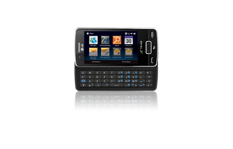 LG IQ | Processeur de ® de Windows Mobile le plus rapide avec le ® 6.5 de Windows Mobile, GW825