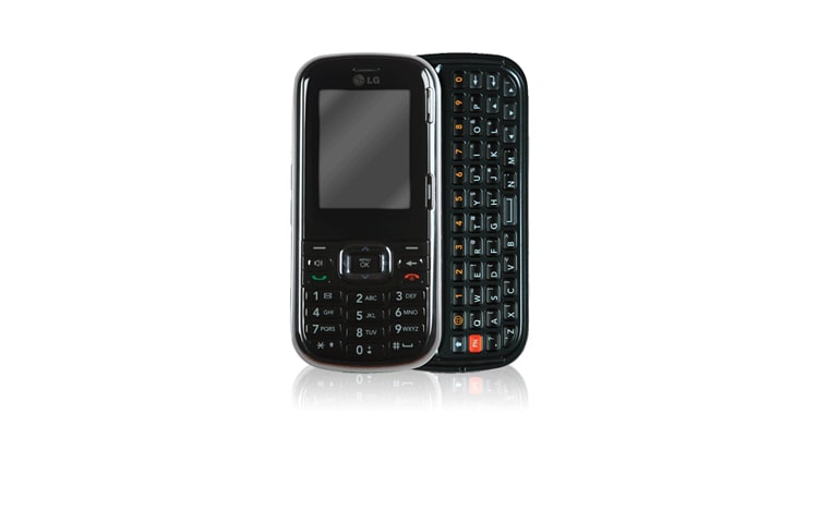 LG Rumour2 | Clavier QWERTY à 4 lignes, lecteur de musique, compatible Bluetooth®, messagerie instantanée et courriel Sprint® Mobile, LG265