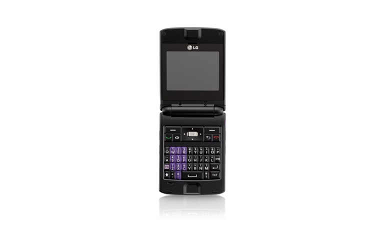 LG Téléphone mobile avec lecteur de musique, appareil-photo/caméscope de 2,0 mégapixels, clavier QWERTY, LGCX600
