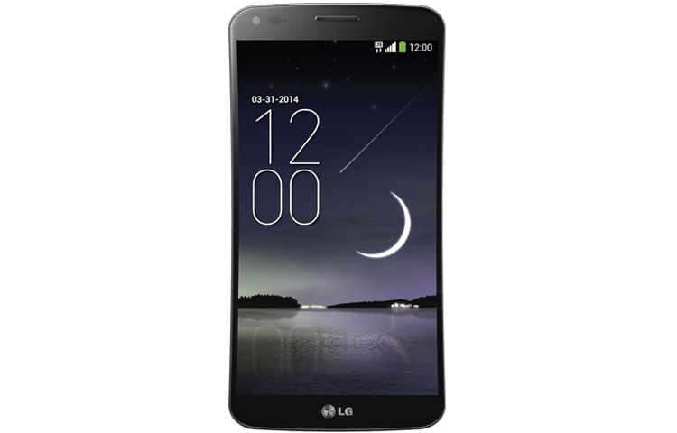 Vue avant de LE PREMIER TÉLÉPHONE INTELLIGENT INCURVÉ AU MONDE*. VOYEZ MIEUX. TENEZ MIEUX. ENTENDEZ MIEUX. LGD950G