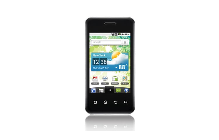 Vue avant de Optimus Chic | LGE720 Optimus Chic LGE720