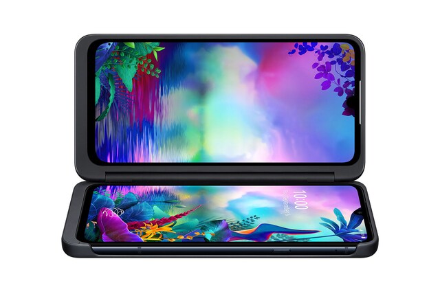 Dipos Pellicola Privacy 4 Lati Per LG G8X ThinQ Dual Screen - Protezione Anti-Sguardi - Made In Germany
