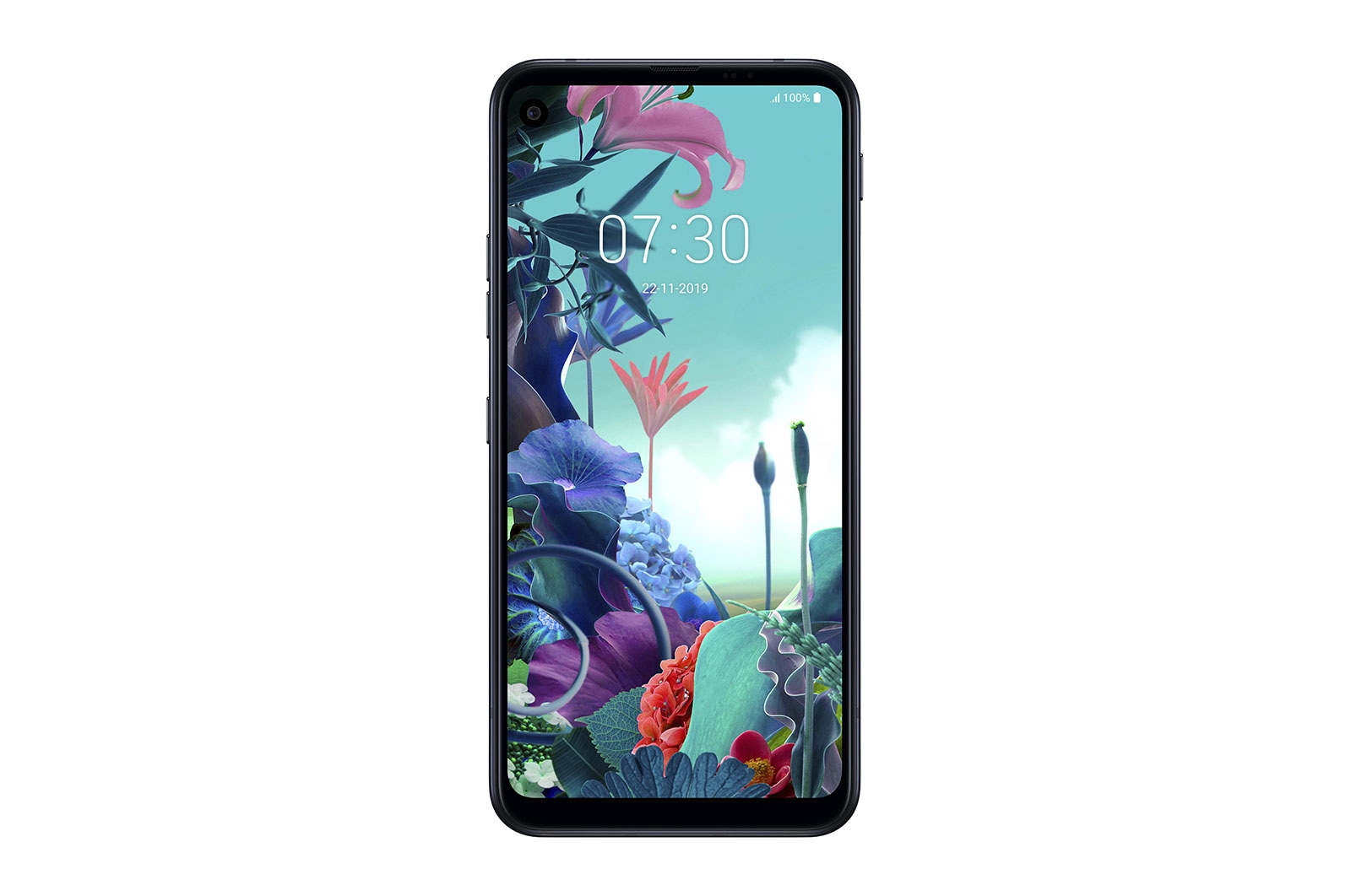 Vue avant de LG Q70 LMQ620WA