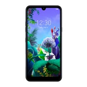 Vue avant de LG Q60 LMX525WA