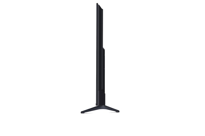 Vue latérale gauche du téléviseur LG UHD UA77.