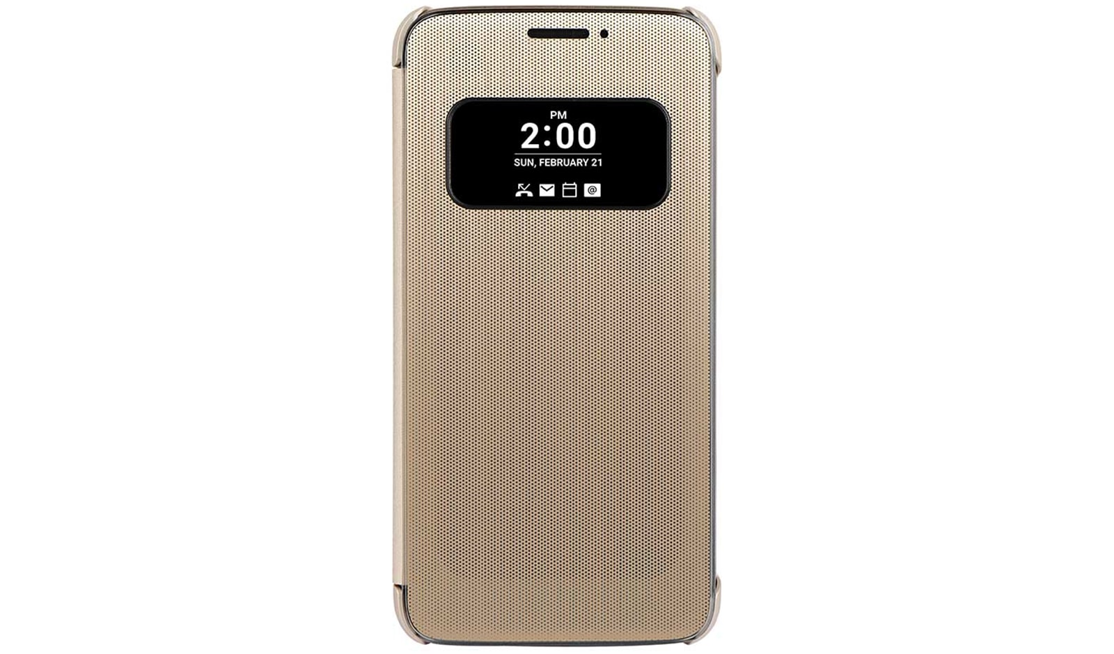 LG Étui Quick Cover du LG G5 - Or, CFV-160 Or
