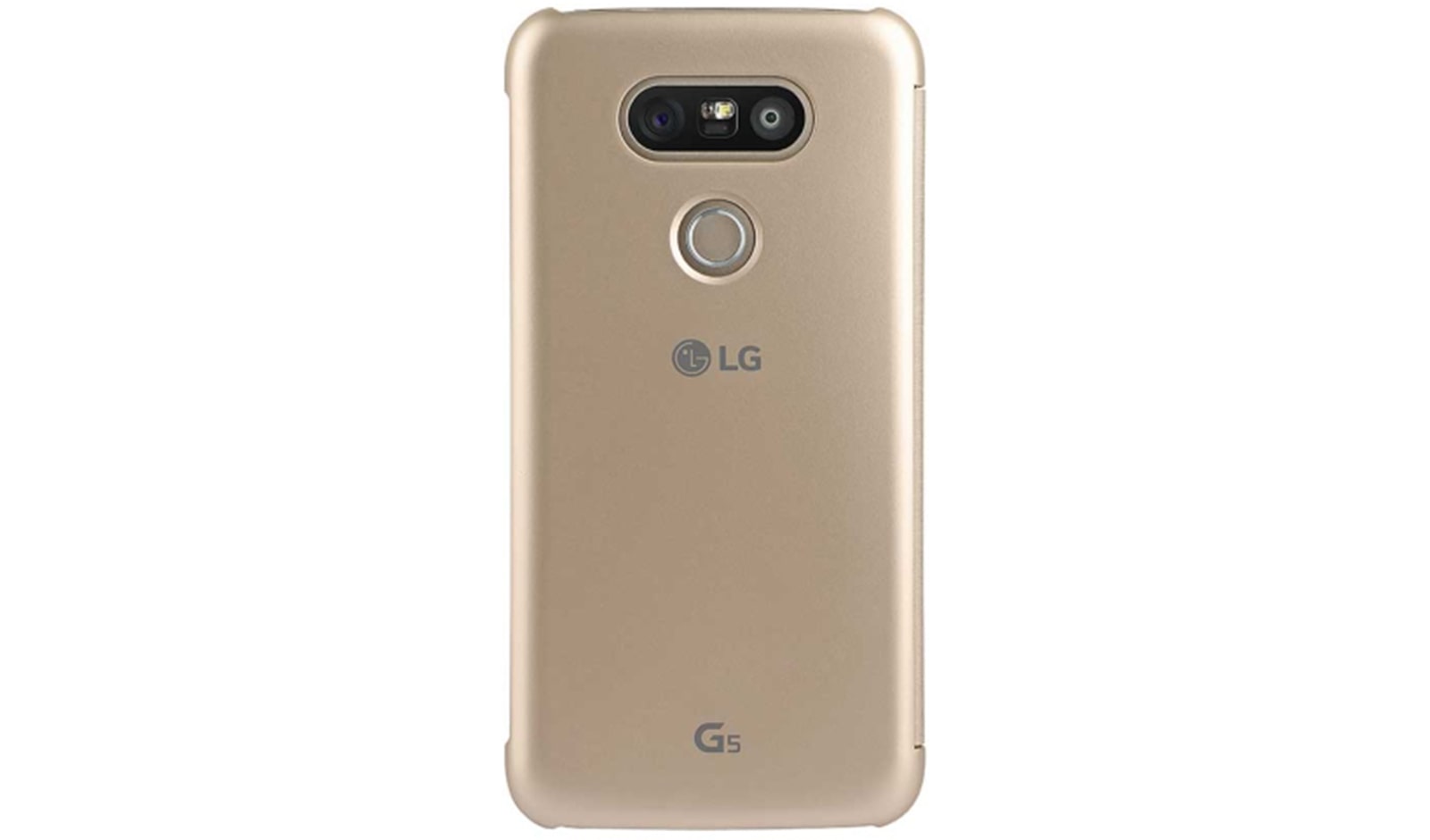LG Étui Quick Cover du LG G5 - Or, CFV-160 Or