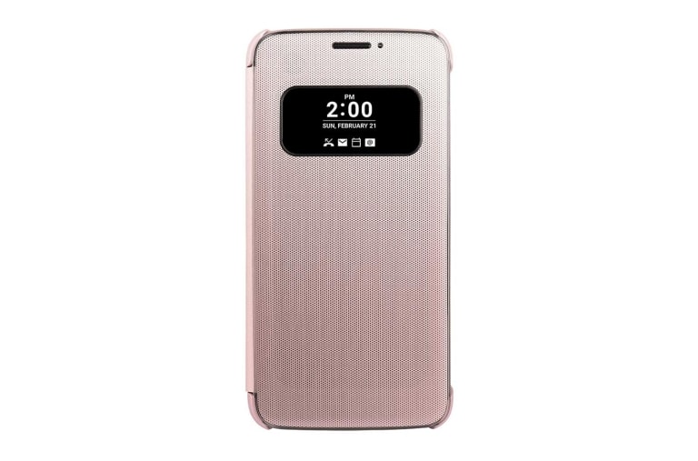 LG Étui Quick Cover du LG G5 - Rose, CFV-160 Rose