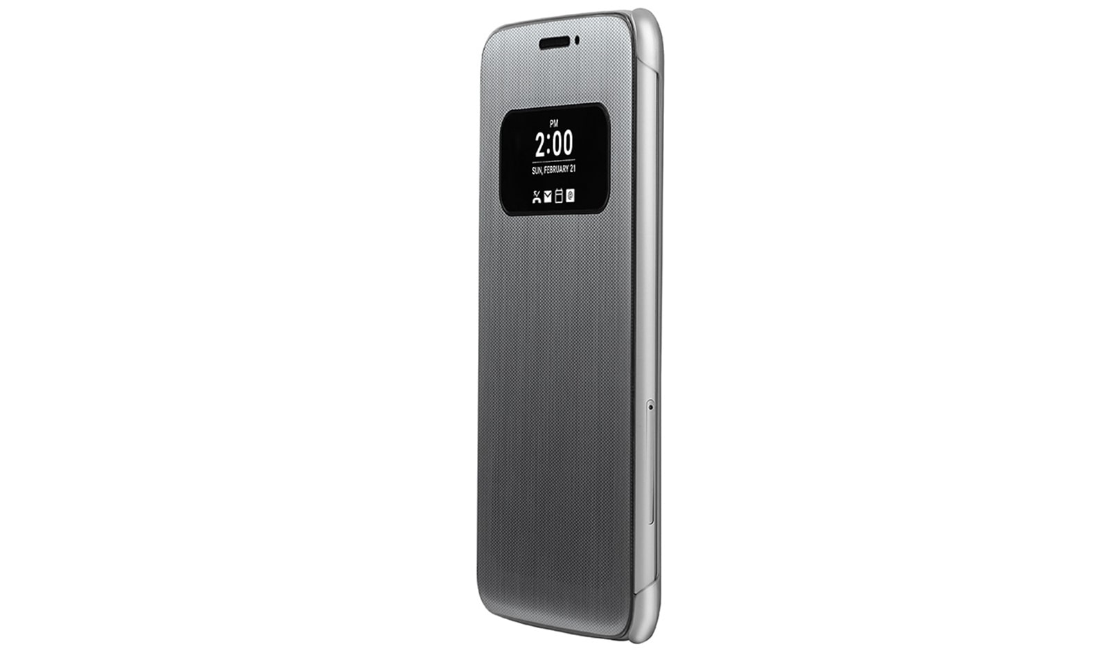 LG Étui Quick Cover du LG G5 - Argent, CFV-160 Argent