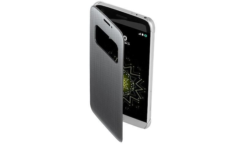 LG Étui Quick Cover du LG G5 - Argent, CFV-160 Argent