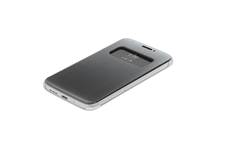 LG Étui Quick Cover du LG G5 - Argent, CFV-160 Argent