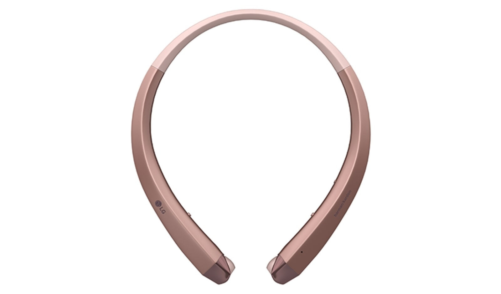 Vue avant de Casque d’écoute stéréo sans fil LG TONE INFINIM<sup>MC</sup> HBS-910 Rose Gold