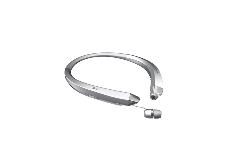 LG Casque d’écoute stéréo sans fil LG TONE INFINIM<sup>MC</sup>, HBS-910 Argent