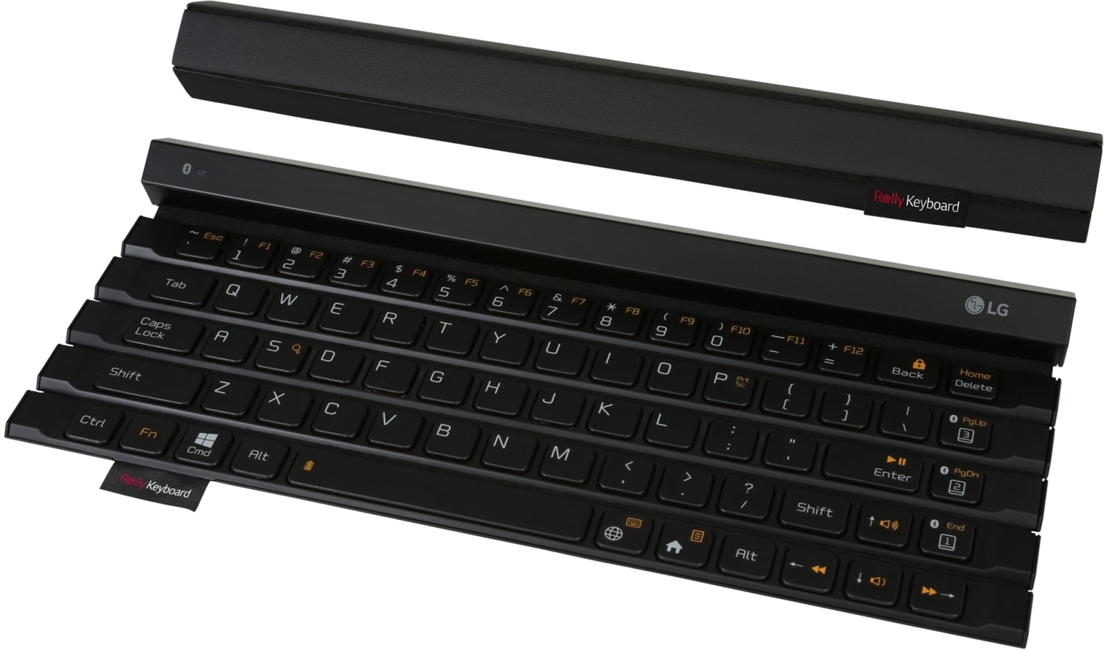 Vue avant de Clavier enroulable 2 KBB-710