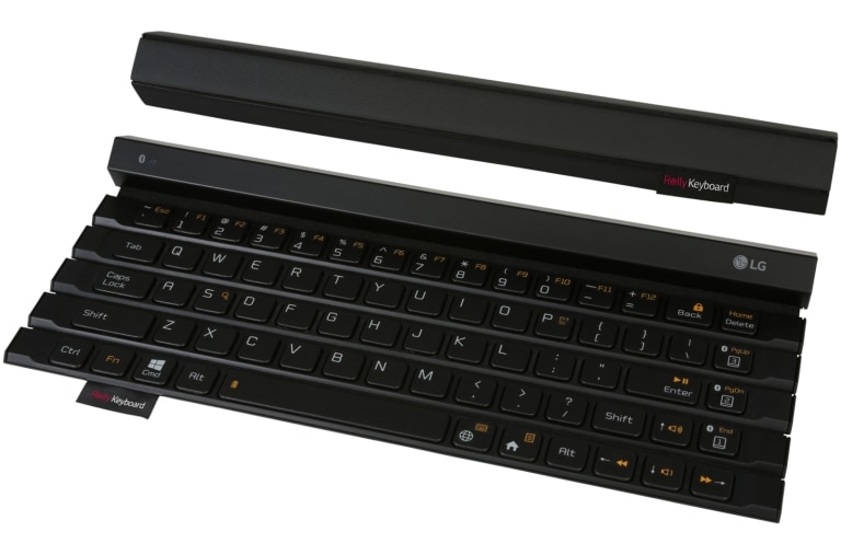 Vue avant de Clavier enroulable 2 KBB-710