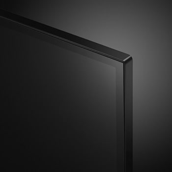 Gros plan sur le bord supérieur du téléviseur HD LR60 de LG