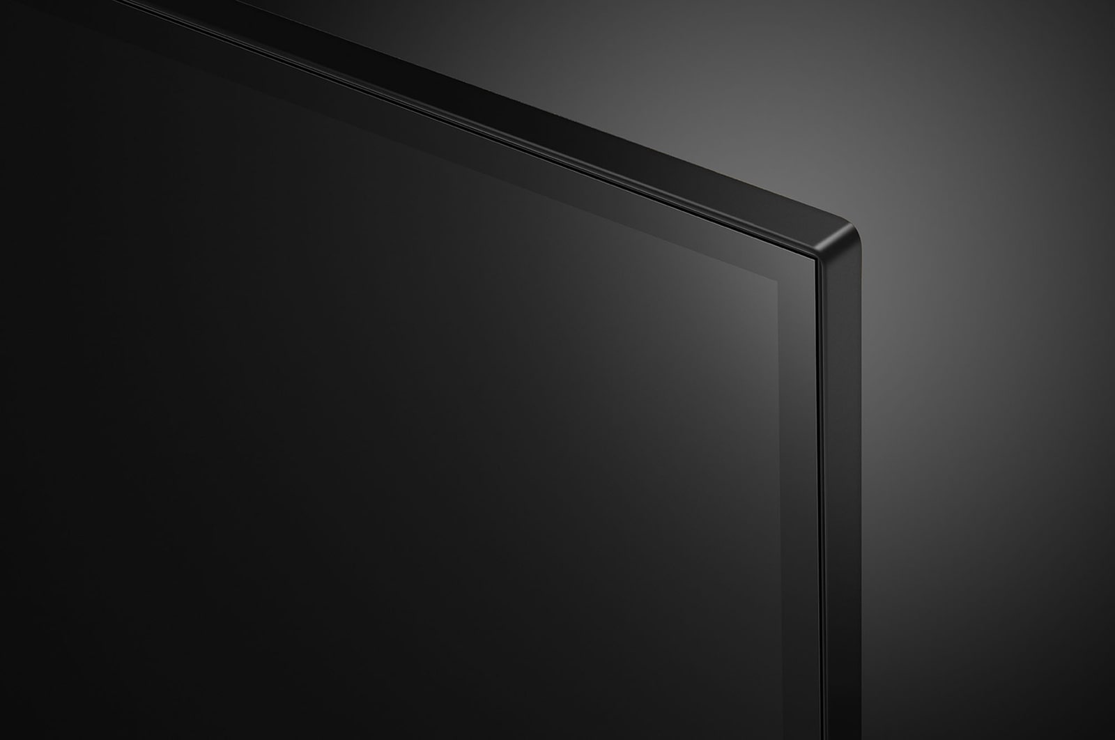 Gros plan sur le bord supérieur du téléviseur HD LR60 de LG