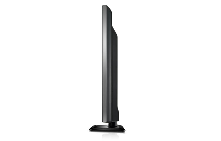 LG Rapprochez-vous de la clarté haute définition éclatante et de la qualité d'image lumineuse du téléviseur 32LS3450 720p DEL de LG, 32LS3450