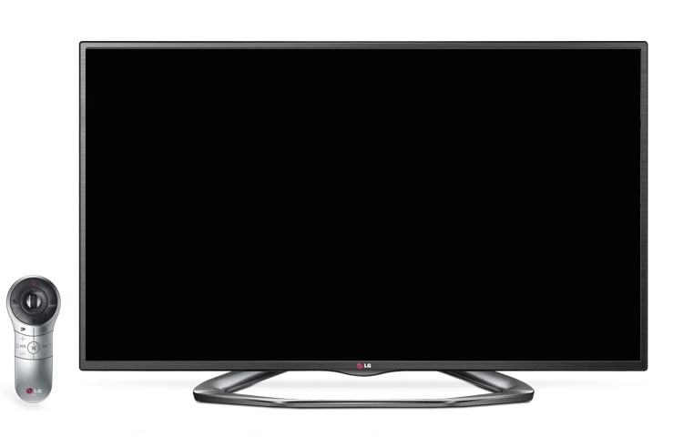 Vue avant de TÉLÉVISEUR LG DE 42 PO, 1080P, 120 HZ, DEL AVEC FONCTION SMART TV ET CINÉMA 3D  42LA6205