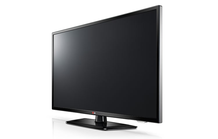 LG Rapprochez-vous de la clarté haute définition éclatante et de la qualité d'image lumineuse du téléviseur 42LS3450 720p DEL de LG, 42LS3450