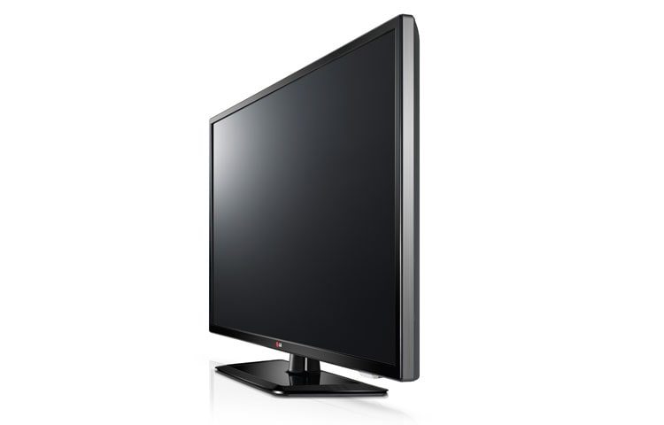 LG Rapprochez-vous de la clarté haute définition éclatante et de la qualité d'image lumineuse du téléviseur 42LS3450 720p DEL de LG, 42LS3450