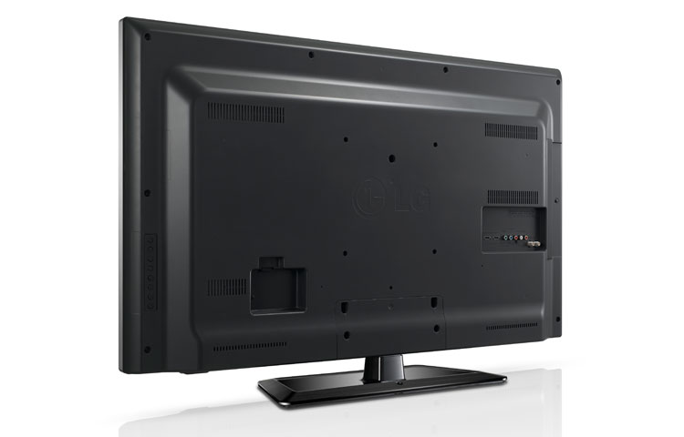 LG Rapprochez-vous de la clarté haute définition éclatante et de la qualité d'image lumineuse du téléviseur 42LS3450 720p DEL de LG, 42LS3450